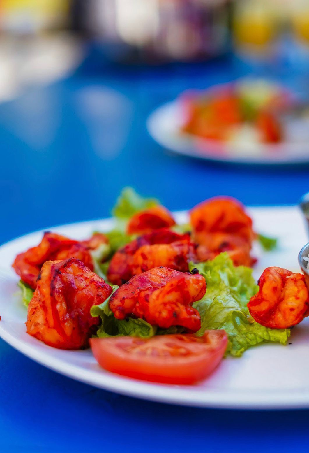 Poulet Tandoori mariné aux épices indiennes authentiques